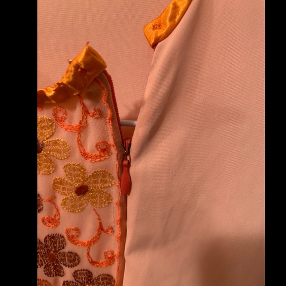 Very Rare Vintage 50s/60s Gown Sz M. - Picture 4 of 11